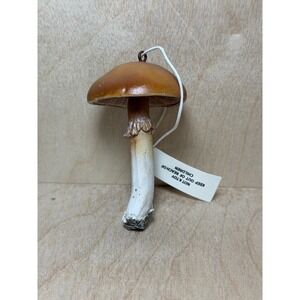 Creative Co-op Mushroom Ornament‎ Brown Woodland Forest Nature Holiday
